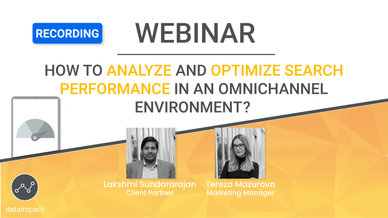 webinar search optimization omnichannel performance data impact