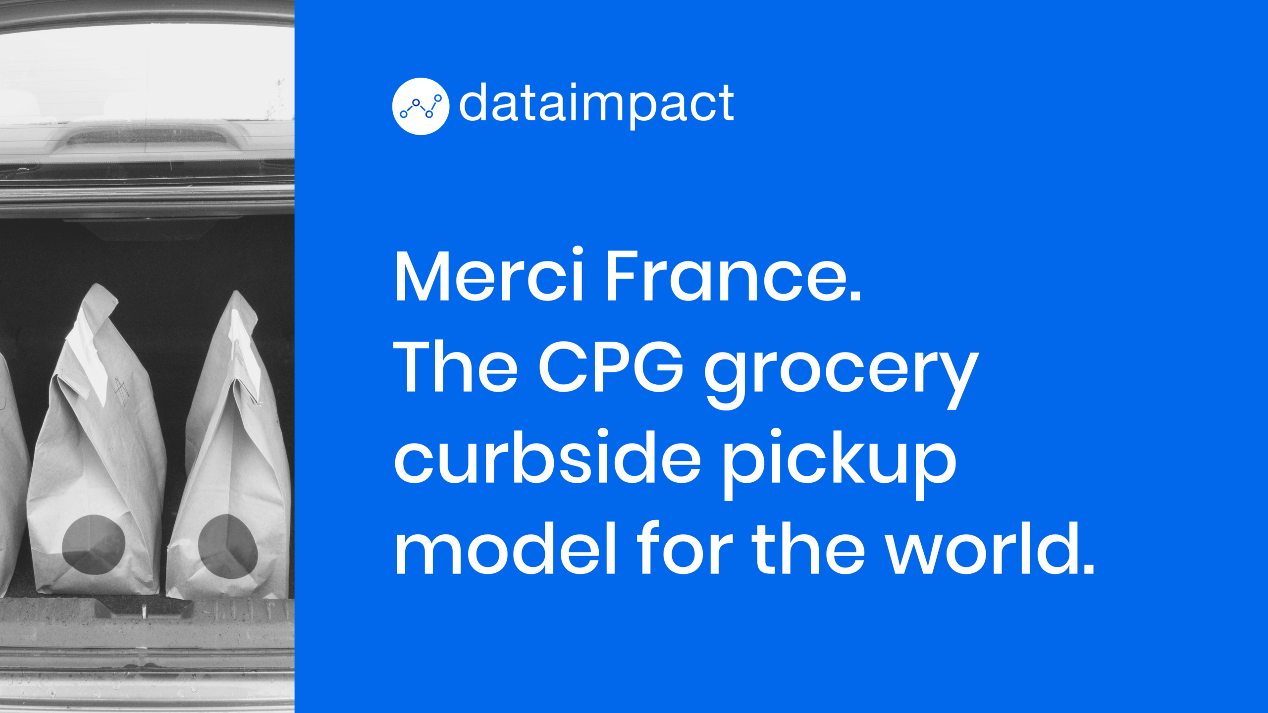 France CPG grocery curbside pickup