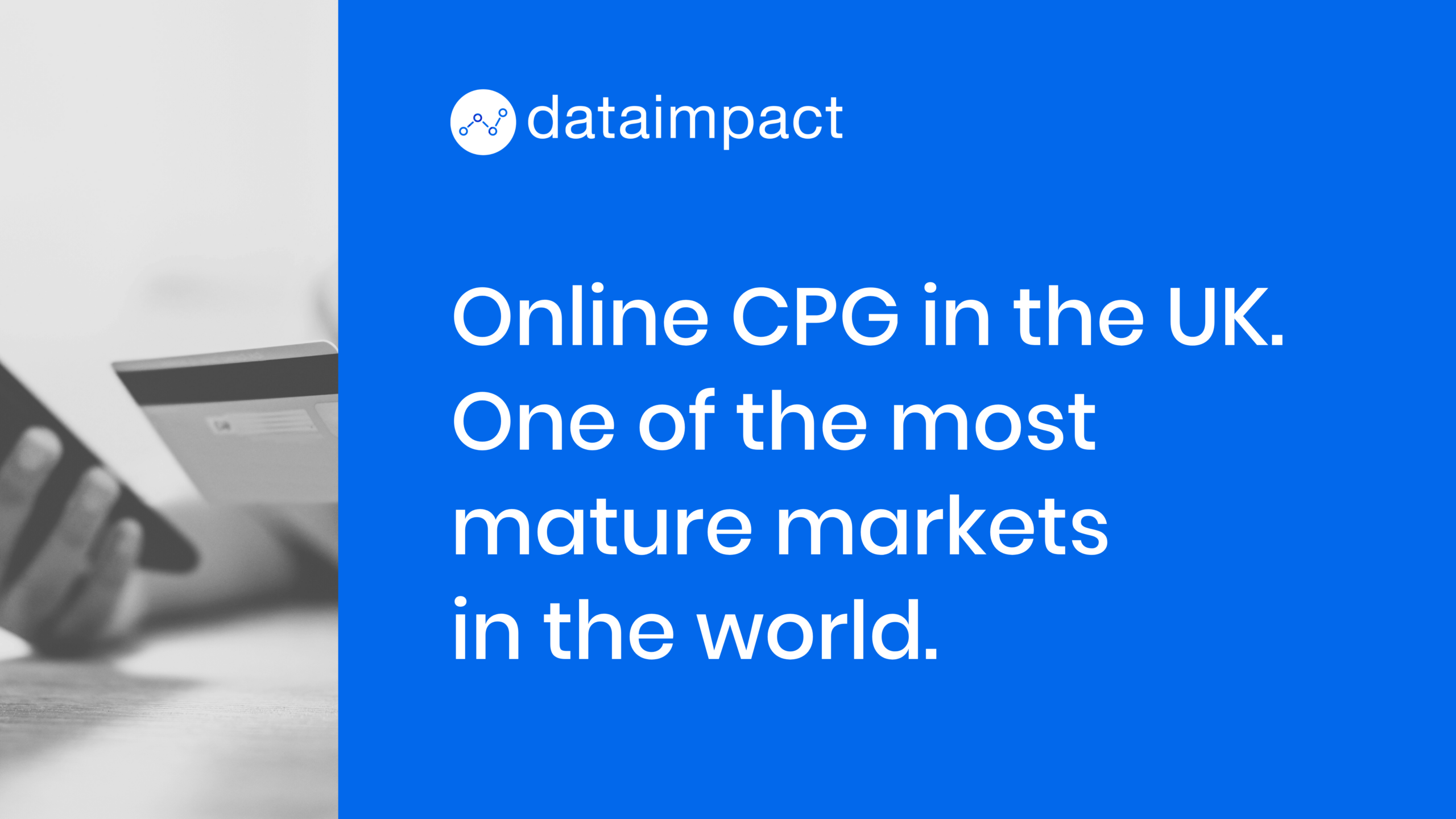 Online CPG market in the UK