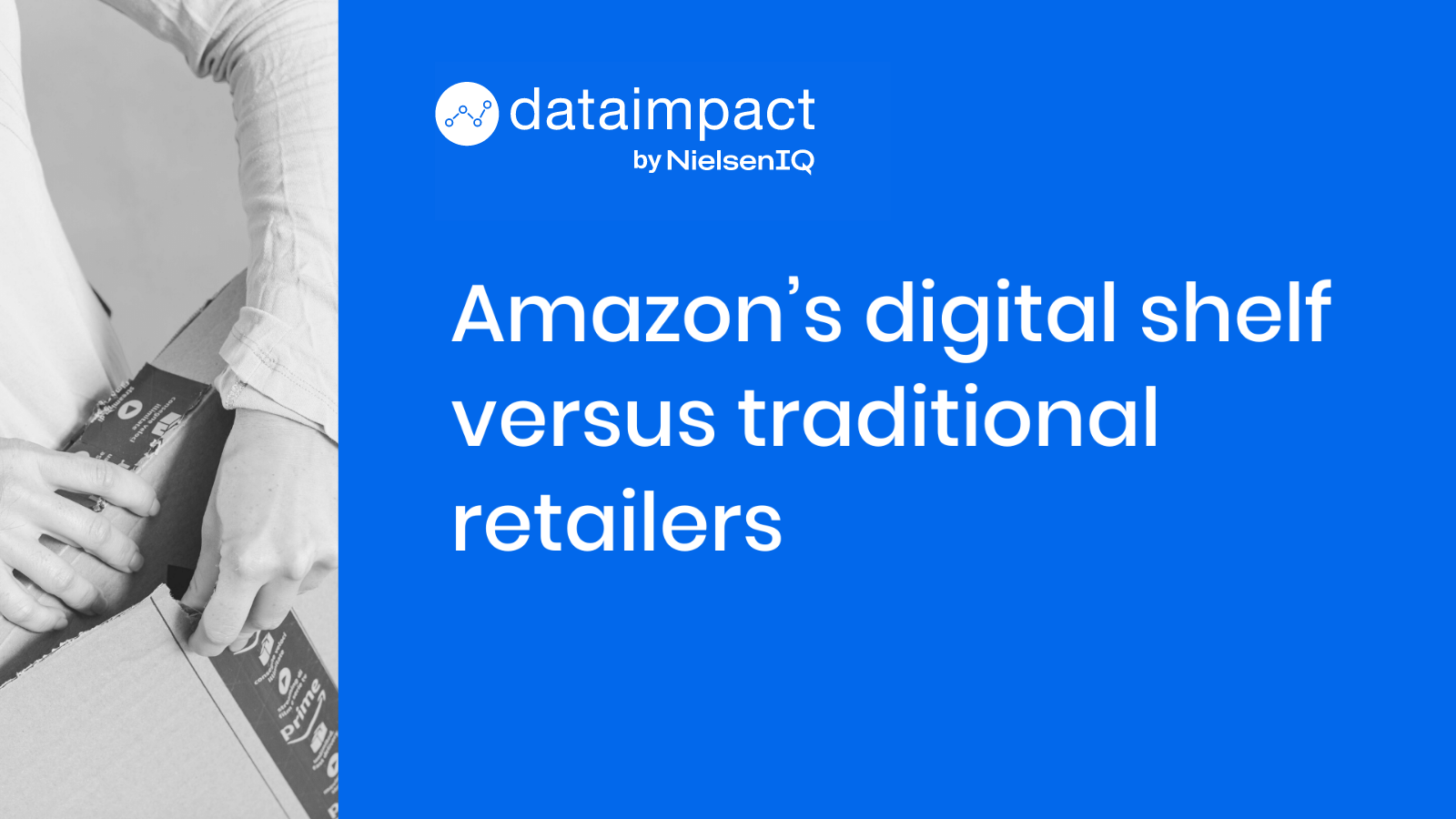Amazon's digital shelf versus traditional retailers